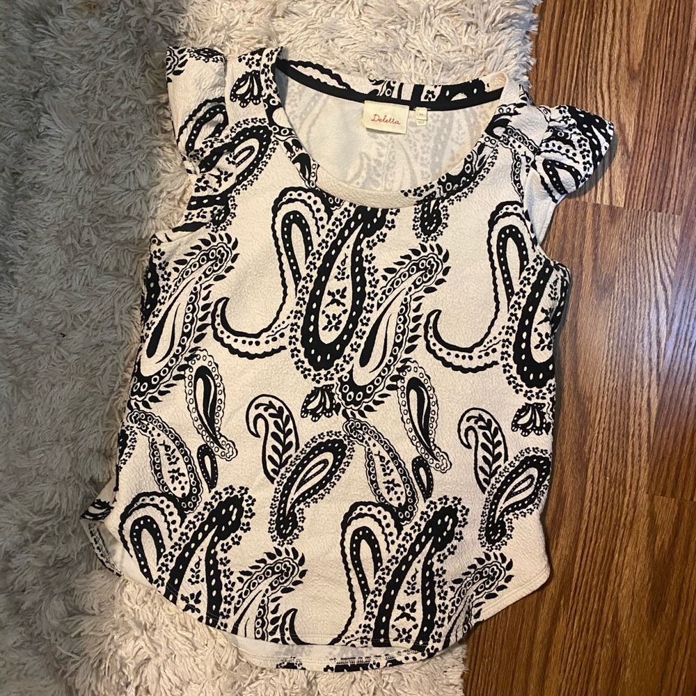 Paisley tank top